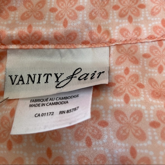 Vintage Vanity Fair Satin Pyjamas XL - Picture 7 of 10